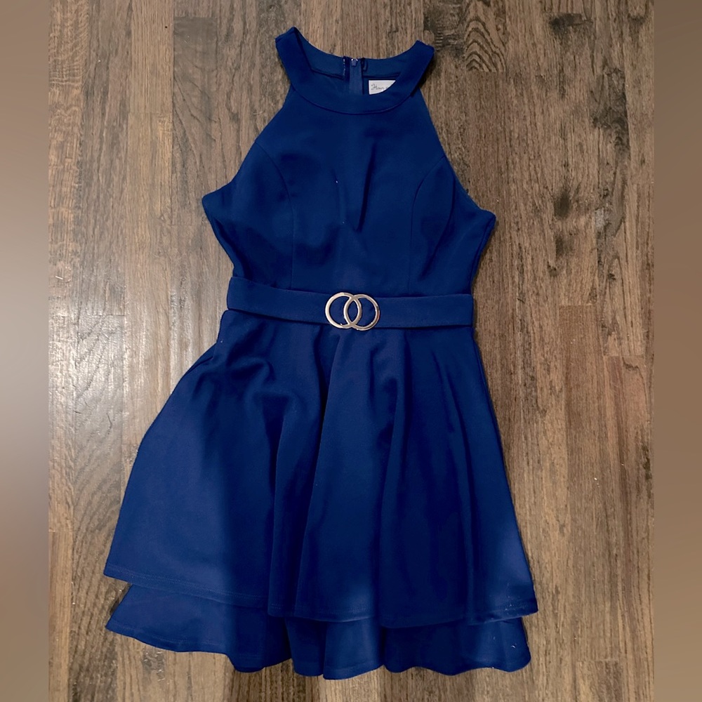 Honey and Rosie royal blue dress, Size 7